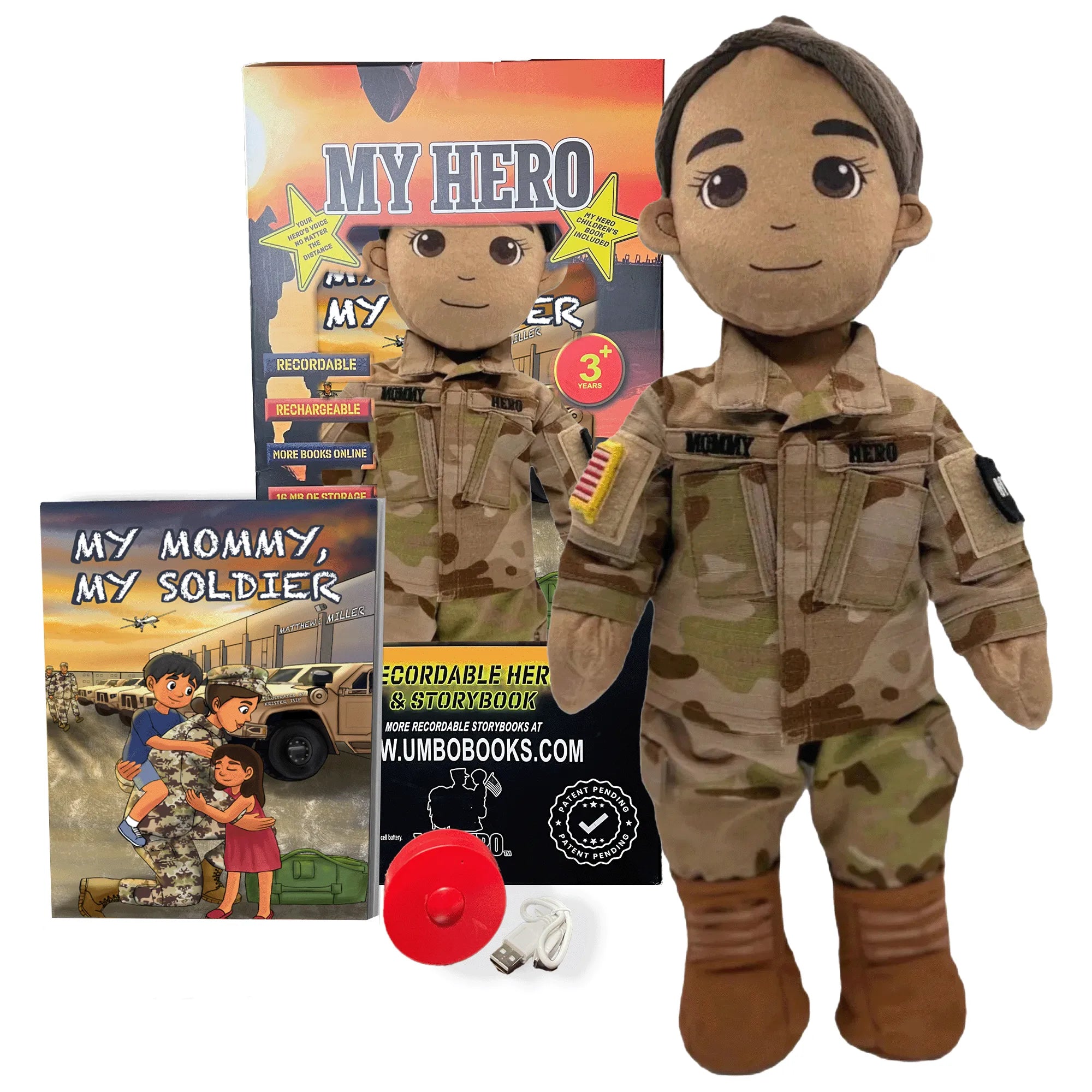 Army doll, soldier doll, Army deployment doll, soldier daddy doll, soldier mommy doll, deployment doll, comfort doll, recordable Army doll, recordable soldier doll, military soldier doll, plush Army doll, Army stuffed animal, Army plush toy, talking soldier doll, speaking doll, bedtime story doll, voice recording doll, keepsake Army doll, Army gift for kids, soldier gift for toddlers, Army storytime doll, military baby gift, soldier parent deployment gift, Army dad gift, Army mom gift, camouflage doll, Army