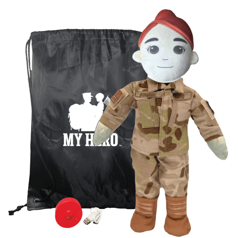 UMBO My Hero Air Force Stuffed Animal – Customizable Comfort for Air Force Families - MY HERO