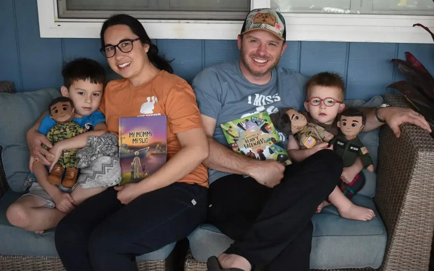 ‘My Hero’ dolls designed by Rancho Bernardo couple connect military parents and children - MY HERO