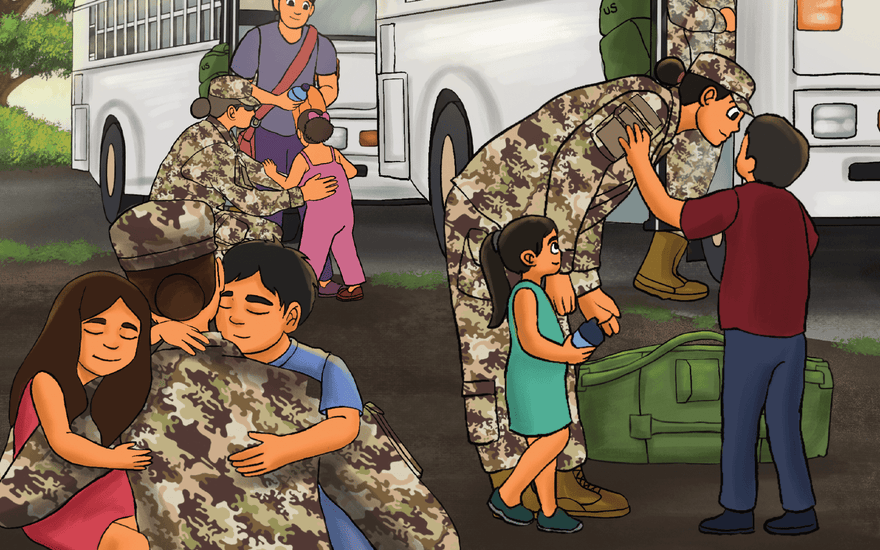 Storytime Routine Tips for Military Families - MY HERO