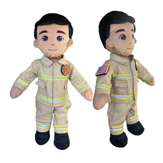 My Hero recordable daddy doll military gift for kids, deployment doll with voice recorder for emotional support and comfort