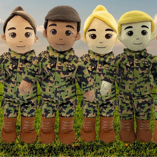 Custom Doll – Daddy Doll – Military Doll – Deployment Doll – Recordable Doll – Military Gift – Personalized Doll – Military Families
