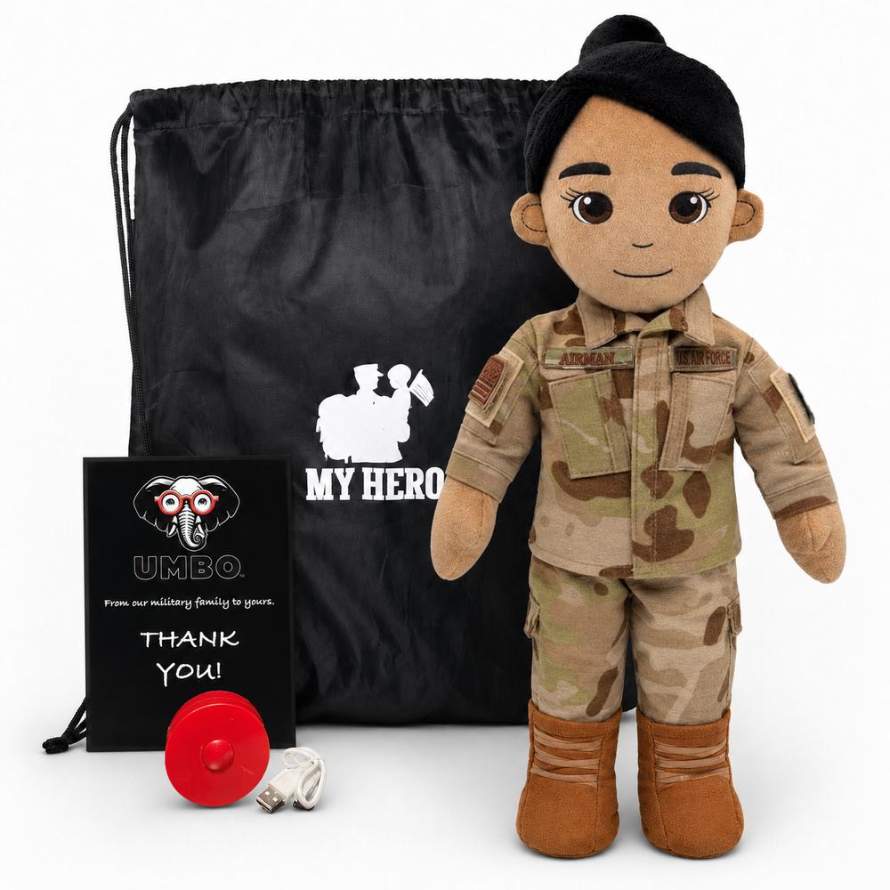 Air Force Daddy Doll | Military Doll | Recordable - MY HERO