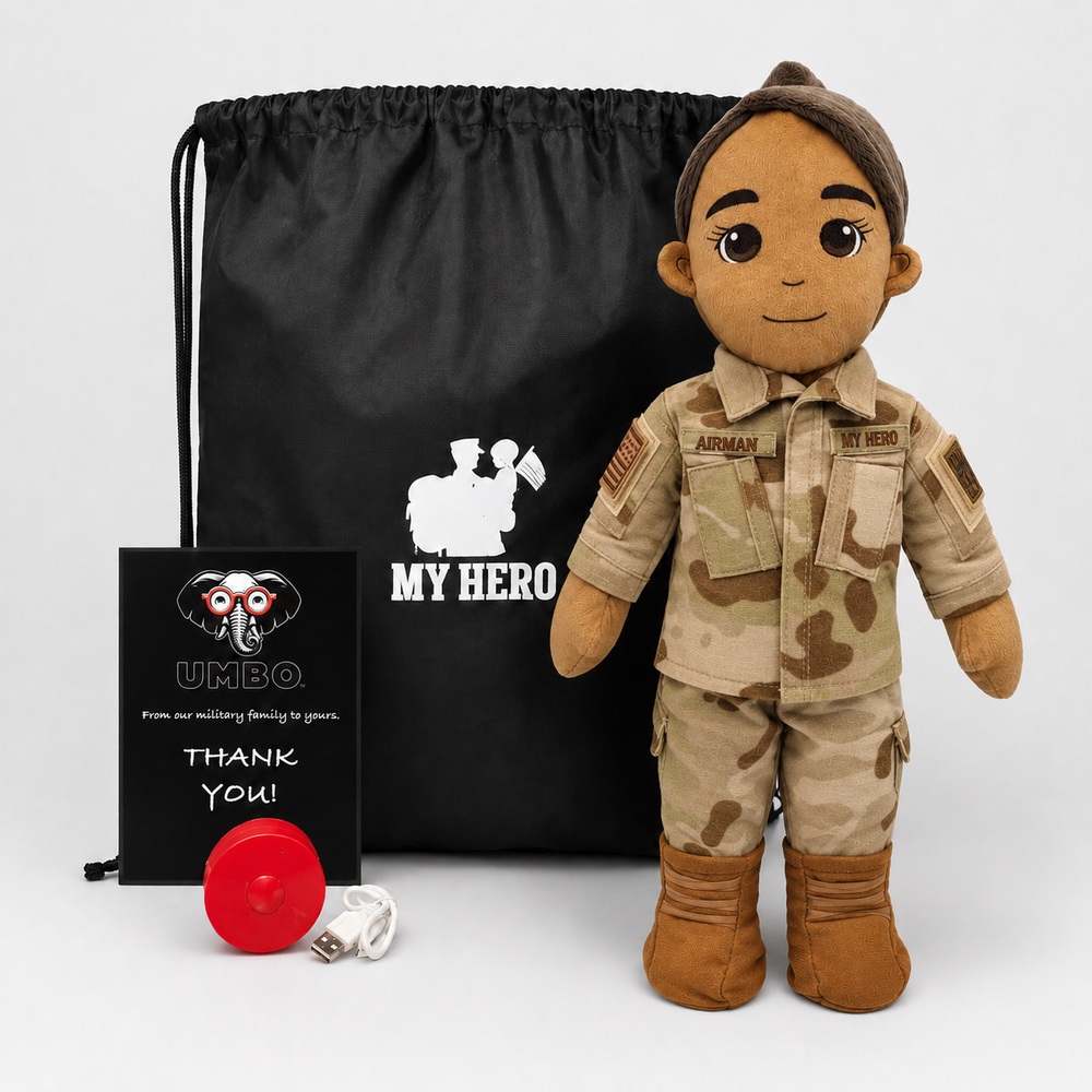 Air Force Daddy Doll | Military Doll | Recordable - MY HERO