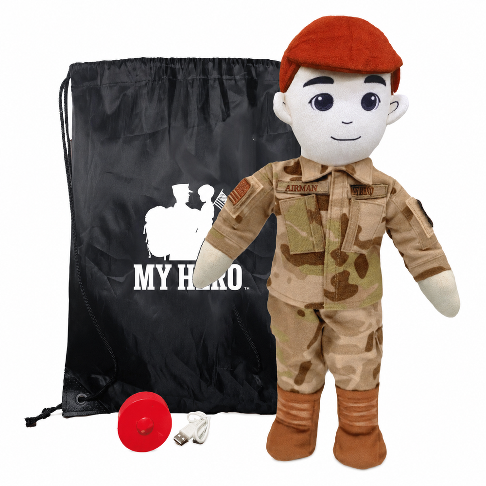 Air Force Daddy Doll | Military Doll | Recordable - MY HERO