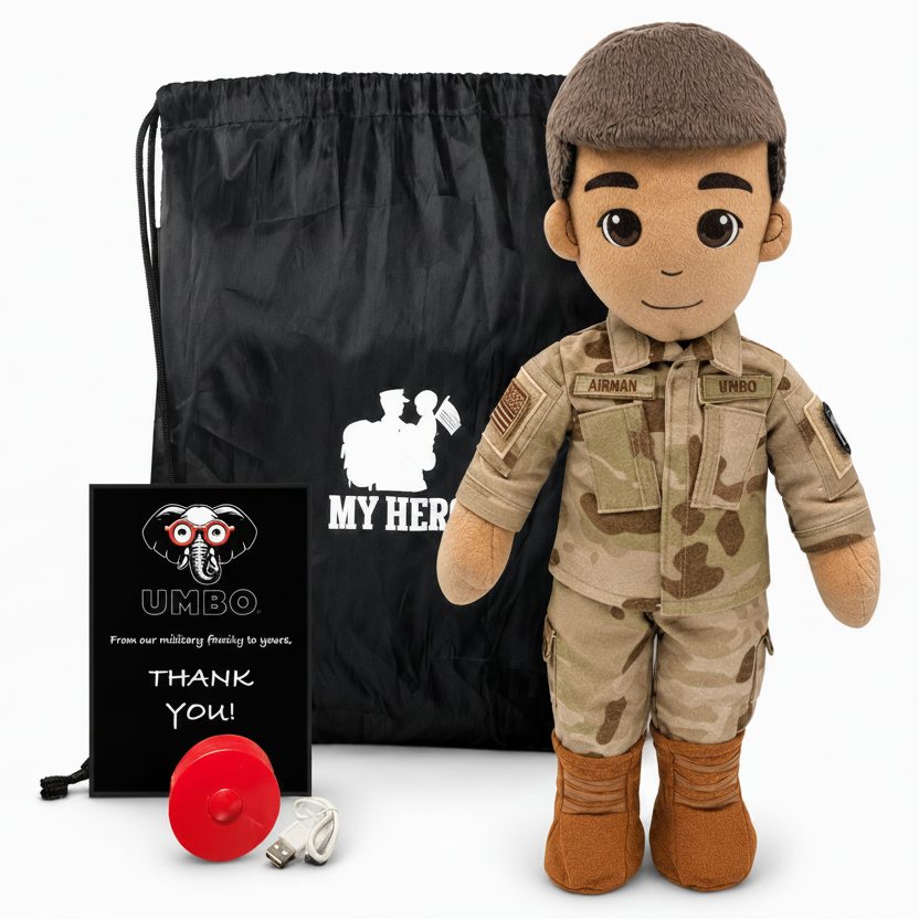 Air Force Daddy Doll | Military Doll | Recordable - MY HERO