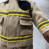 Firefighter doll with re recordable voice module