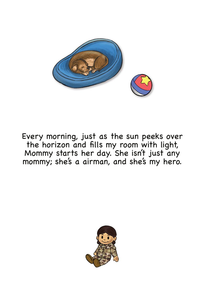 Air Force Children’s Book - My Mommy, My Airman by Matthew E. Miller