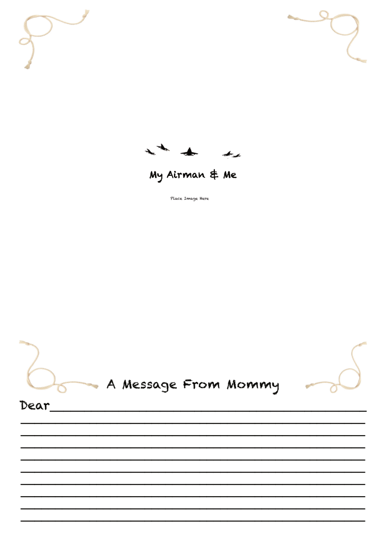 Air Force Children’s Book - My Mommy, My Airman by Matthew E. Miller