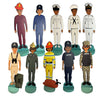 My Hero Magnetic Dress Up collection featuring Navy sailor, firefighter, police, doctor, nurse, military, and first responder magnetic toy characters