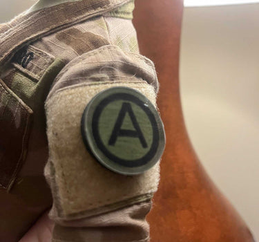 Army Airborne Patch | Fits 14” Doll - MY HERO