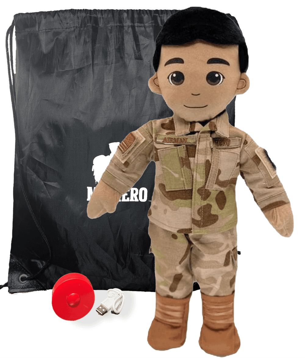 Build My Hero™ Recordable Air Force Plush Doll - MY HERO