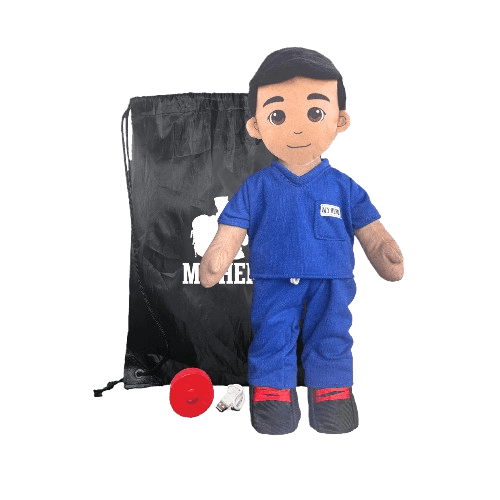 Build My Hero™ Recordable Healthcare Plush Doll - MY HERO