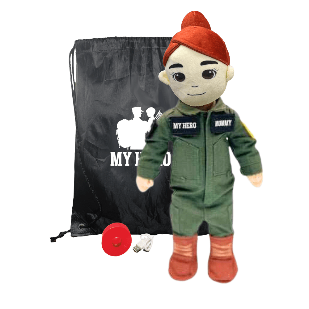 Build My Hero™ Recordable Pilot Plush Doll - MY HERO