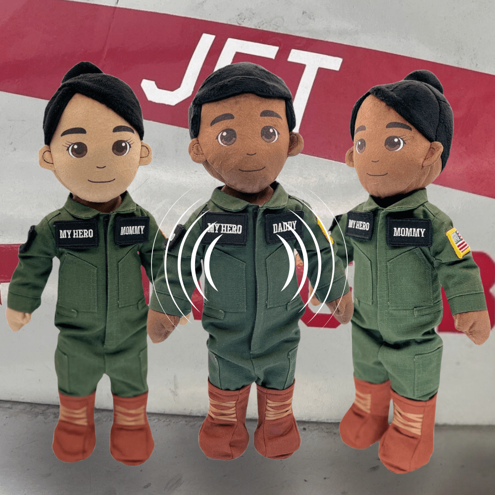 Build My Hero™ Recordable Pilot Plush Doll - MY HERO