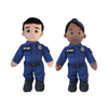 Build My Hero™ Recordable Police Officer Plush Doll - MY HERO