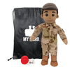 air force military plush daddy dolls & comfort doll with recordable voice. for military kids missing a deployed parent.