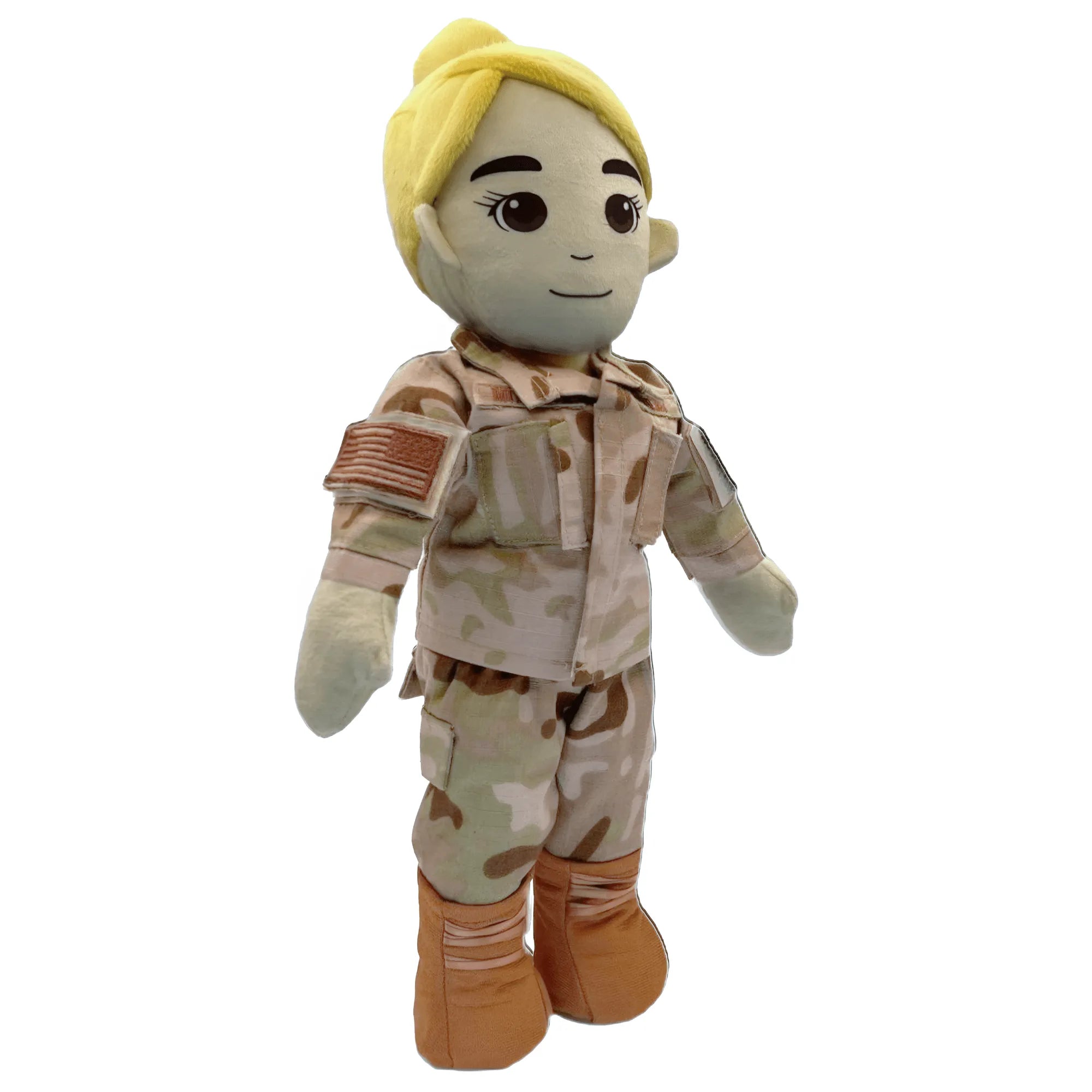 Customizable & Recordable My Hero Airman: Plush Air Force Mommy Doll - MY HERO