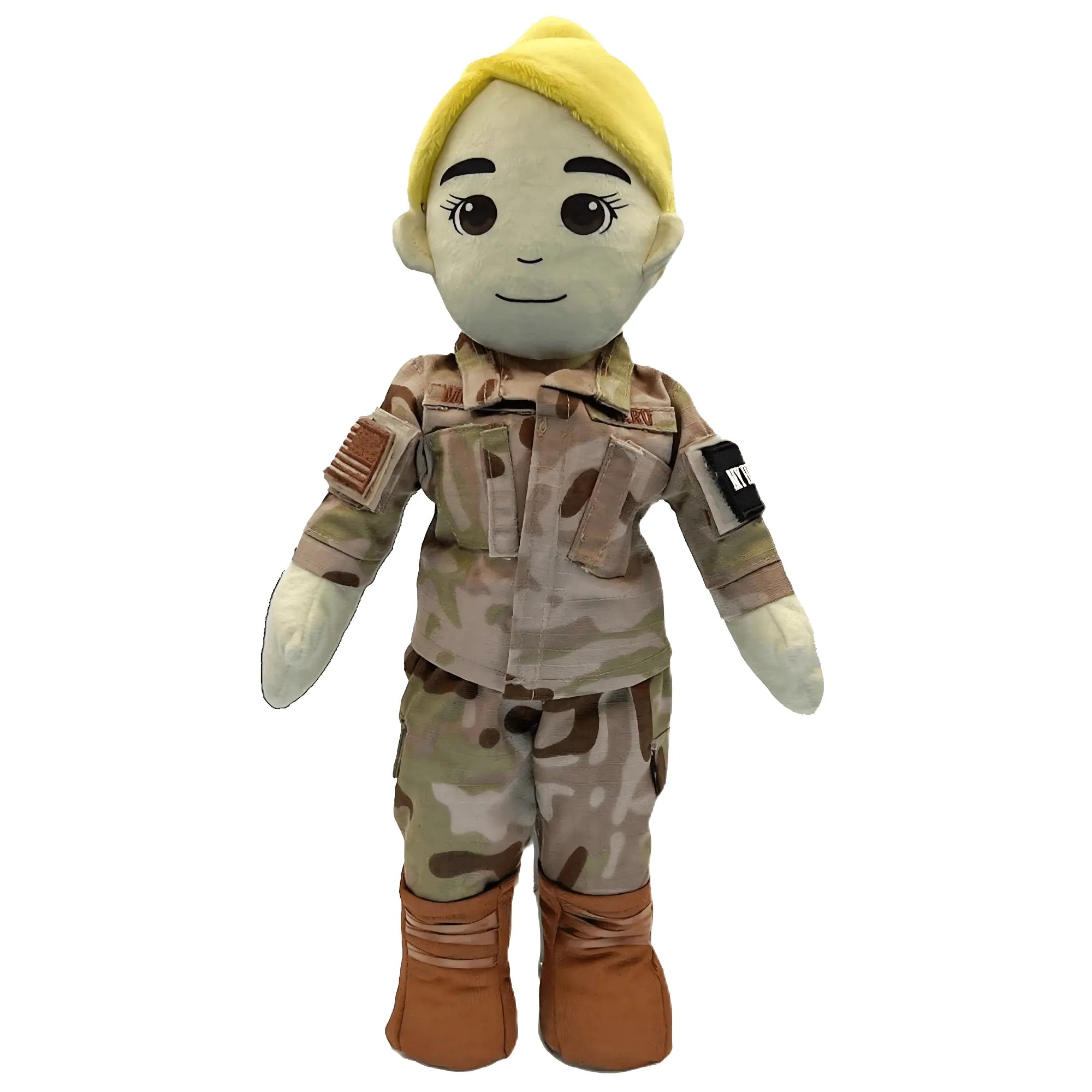 Customizable & Recordable My Hero Airman: Plush Air Force Mommy Doll - MY HERO