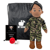 Custom doll that looks like you – recordable Christmas story books – daddy military dolls – custom family dolls unite siblings through shared storytelling

