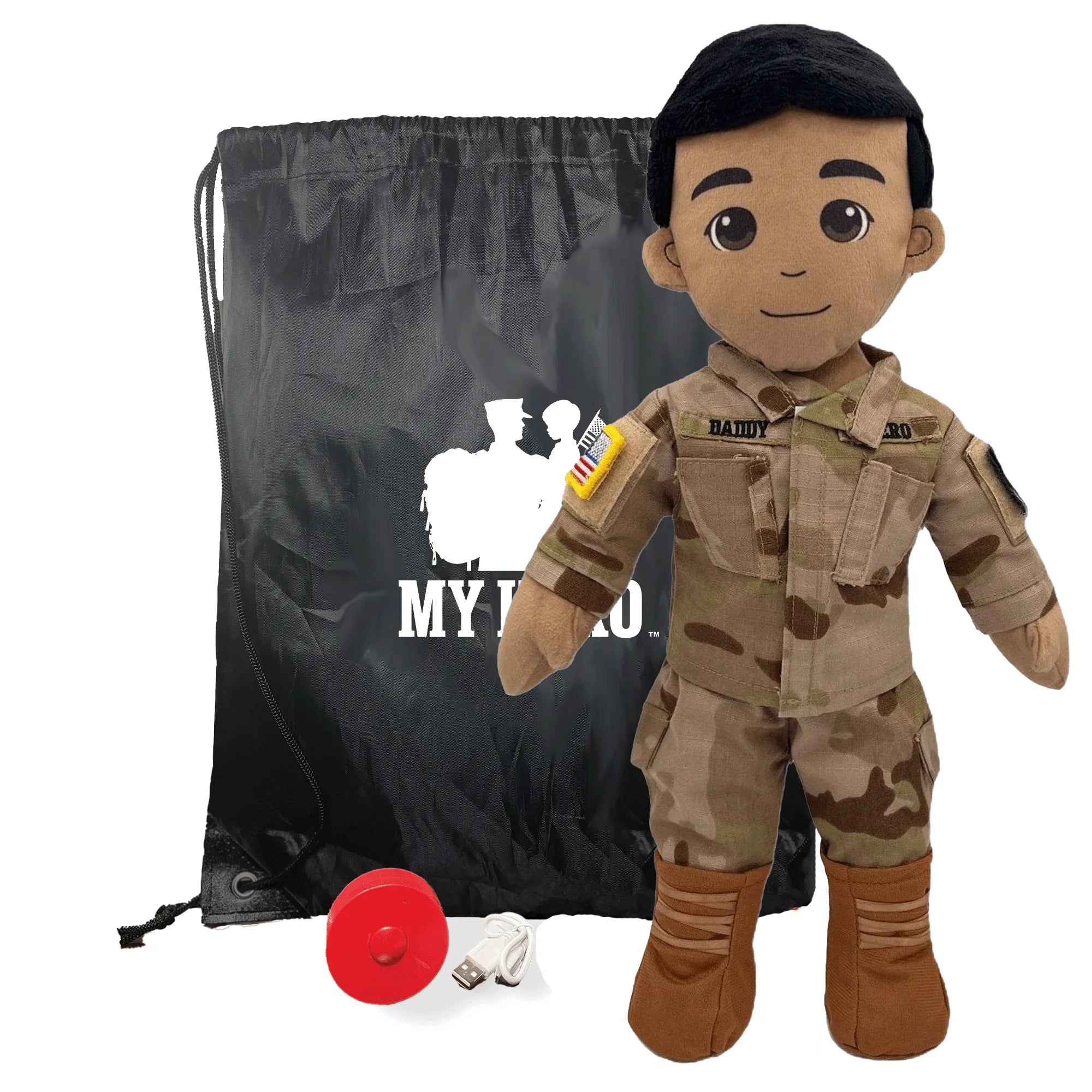Military dolls – personalized dolls that look like you – record your voice books – custom couple dolls for siblings

