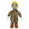 Daddy doll – military teddy bears – personalized dolls that look like you – record your voice books comfort toy


