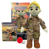 Army doll, soldier doll, Army deployment doll, soldier daddy doll, soldier mommy doll, deployment doll, comfort doll, recordable Army doll, recordable soldier doll, military soldier doll, plush Army doll, Army stuffed animal, Army plush toy, talking soldier doll, speaking doll, bedtime story doll, voice recording doll, keepsake Army doll, Army gift for kids, soldier gift for toddlers, Army storytime doll, military baby gift, soldier parent deployment gift, Army dad gift, Army mom gift, camouflage doll, Army
