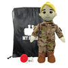 Military dolls – custom couple dolls – personalized doll that looks like you – record your voice books for touching moments

