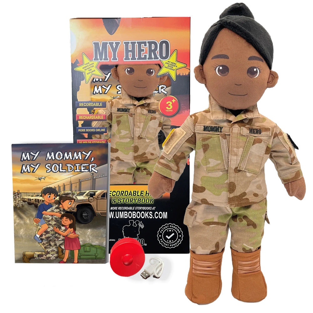Army doll, soldier doll, Army deployment doll, soldier daddy doll, soldier mommy doll, deployment doll, comfort doll, recordable Army doll, recordable soldier doll, military soldier doll, plush Army doll, Army stuffed animal, Army plush toy, talking soldier doll, speaking doll, bedtime story doll, voice recording doll, keepsake Army doll, Army gift for kids, soldier gift for toddlers, Army storytime doll, military baby gift, soldier parent deployment gift, Army dad gift, Army mom gift, camouflage doll, Army