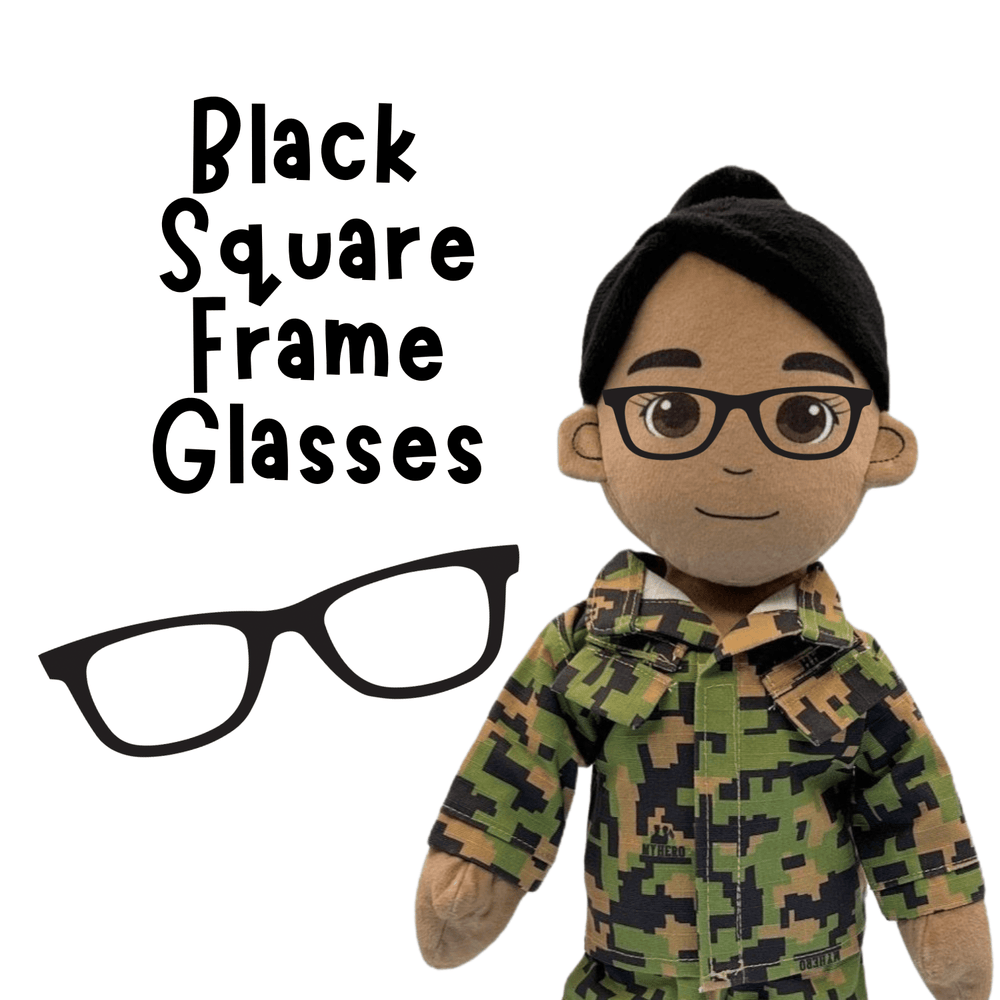 customized dolls with glasses. customized dolls that look like me. 