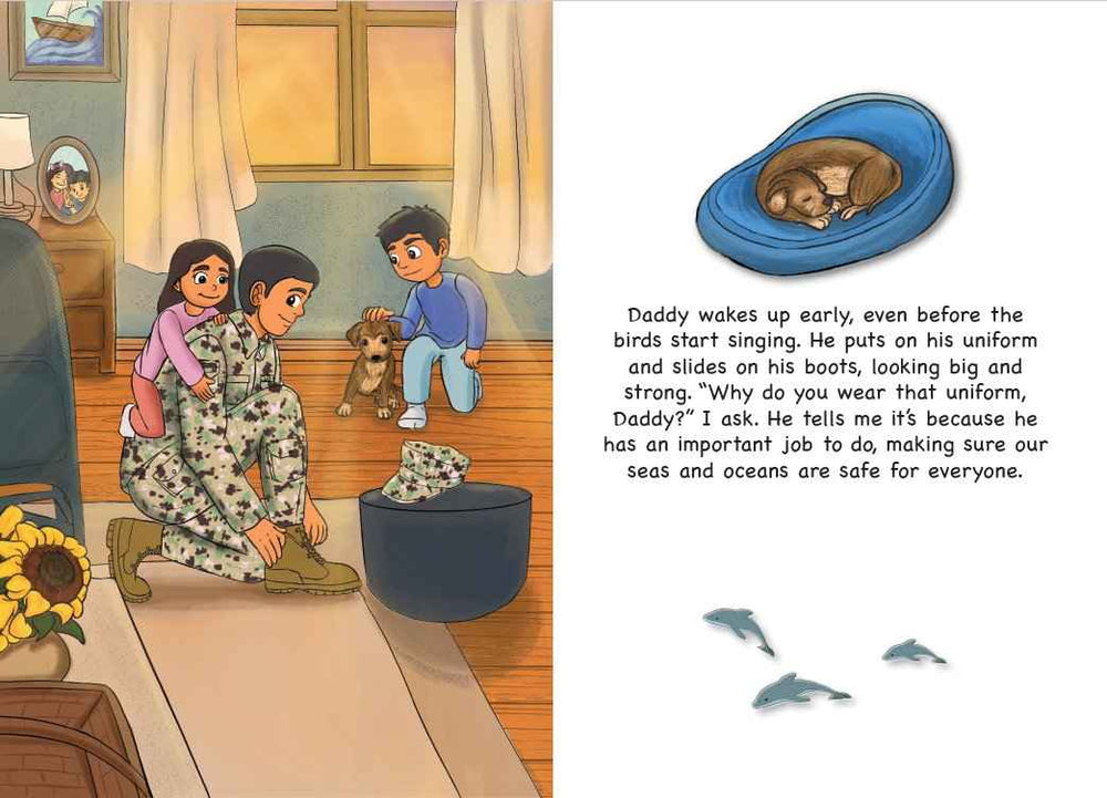 Navy Children’s Book - My Daddy, My Sailor By Matthew E. Miller