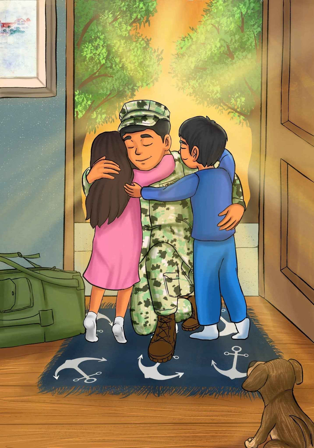 Navy Children’s Book - My Daddy, My Sailor By Matthew E. Miller