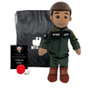 Military doll – daddy dolls for military families – record your voice books – personalized plush doll keeps memories alive through storytime