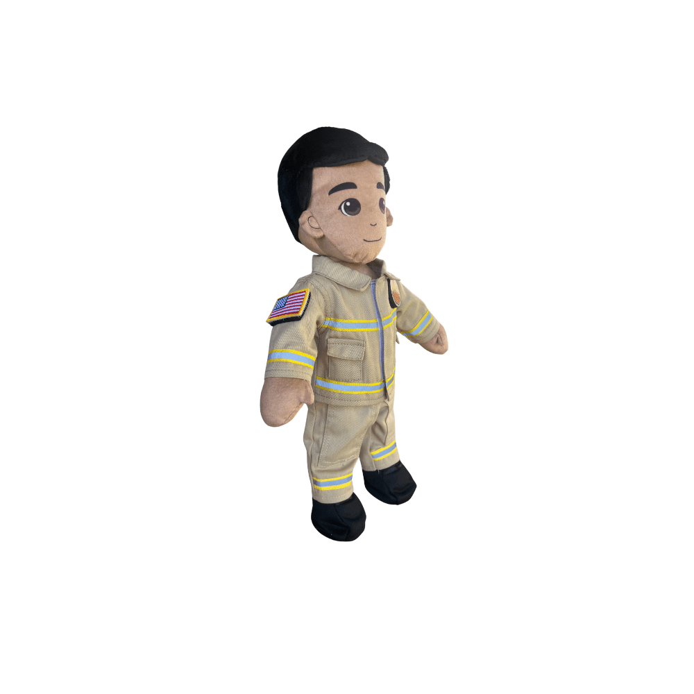 My Hero Fire Fighter - Customizable & Recordable Plush Doll - MY HERO