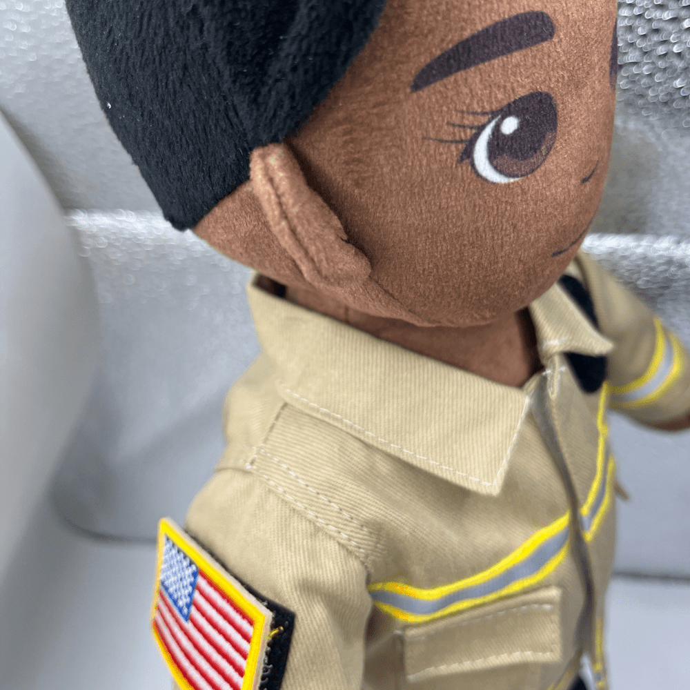 My Hero Fire Fighter - Customizable & Recordable Plush Doll - MY HERO