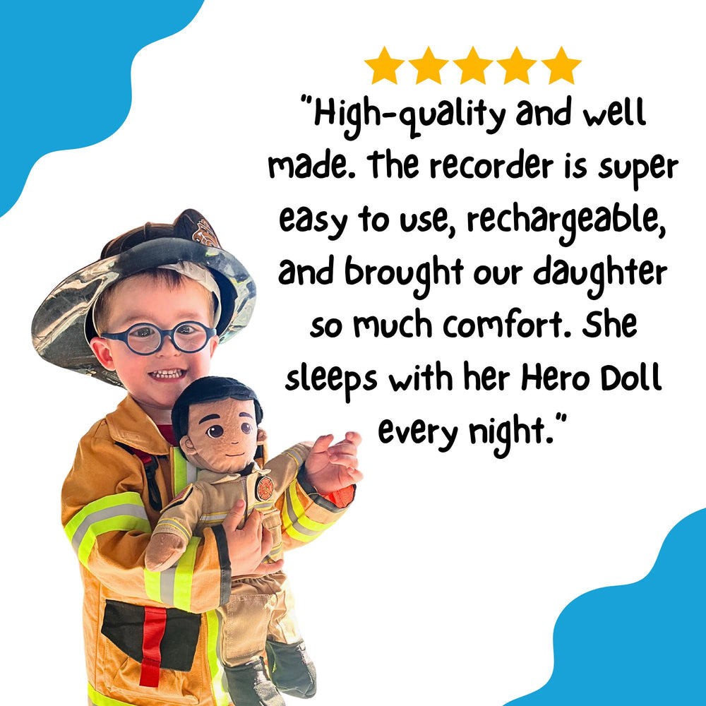 Custom daddy doll for military kids with skin tone, hair color, and uniform options
