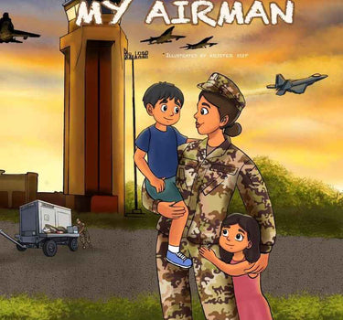 Air Force Children's Book - My Mommy My Airman by Matthew E. Miller
