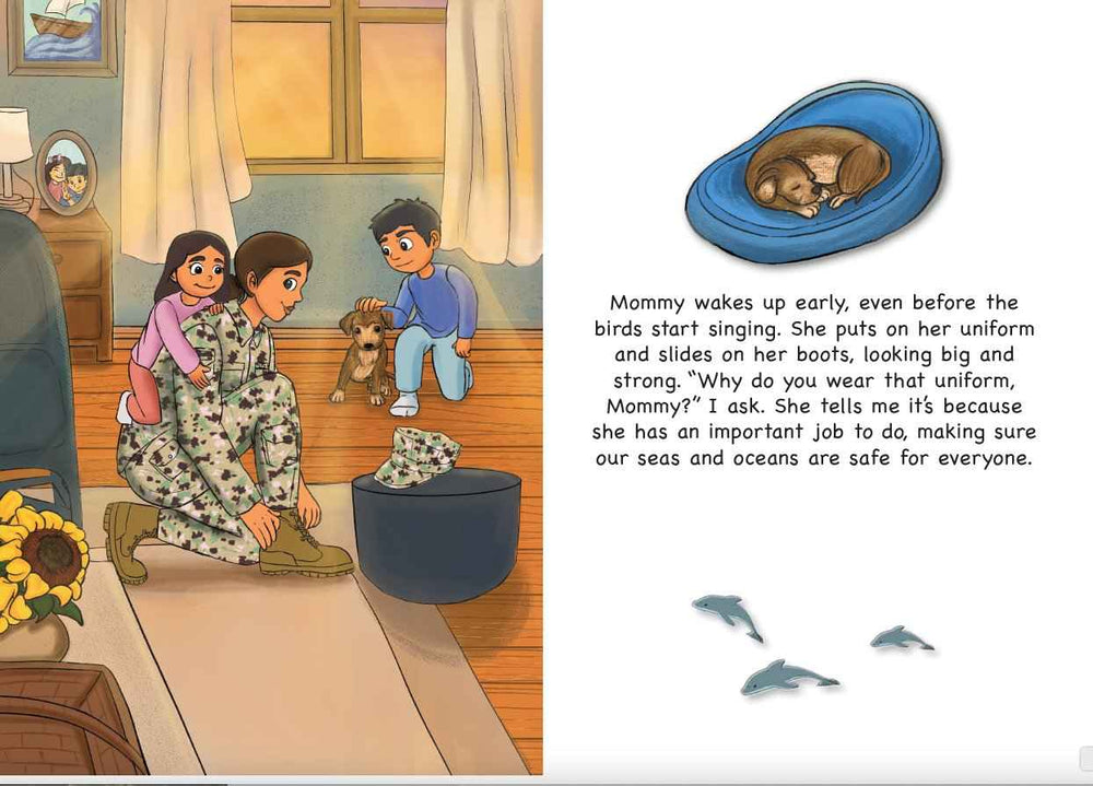 U.S. Navy Children's Book - My Mommy, My Sailor By Matthew E. Miller