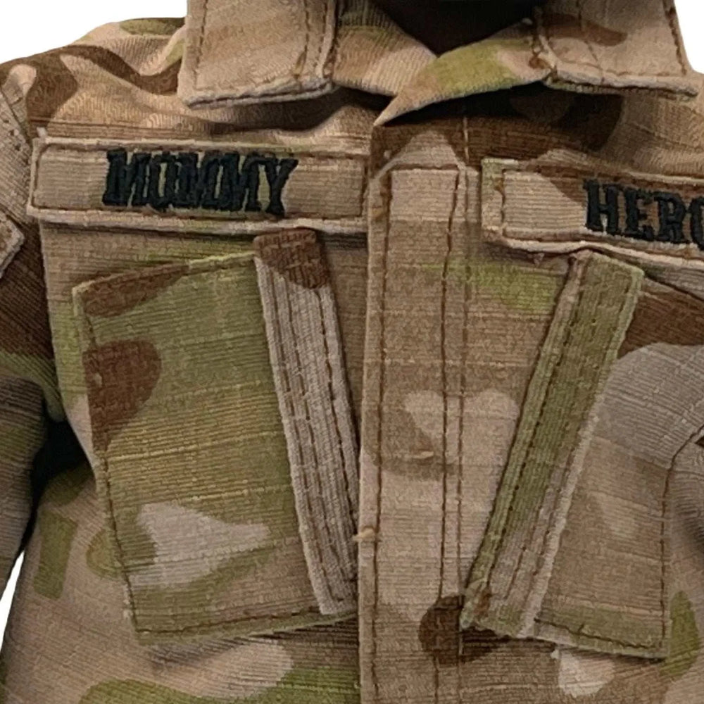 Personalized dolls that look like you – custom family dolls – recordable dolls – memory companion for military families




