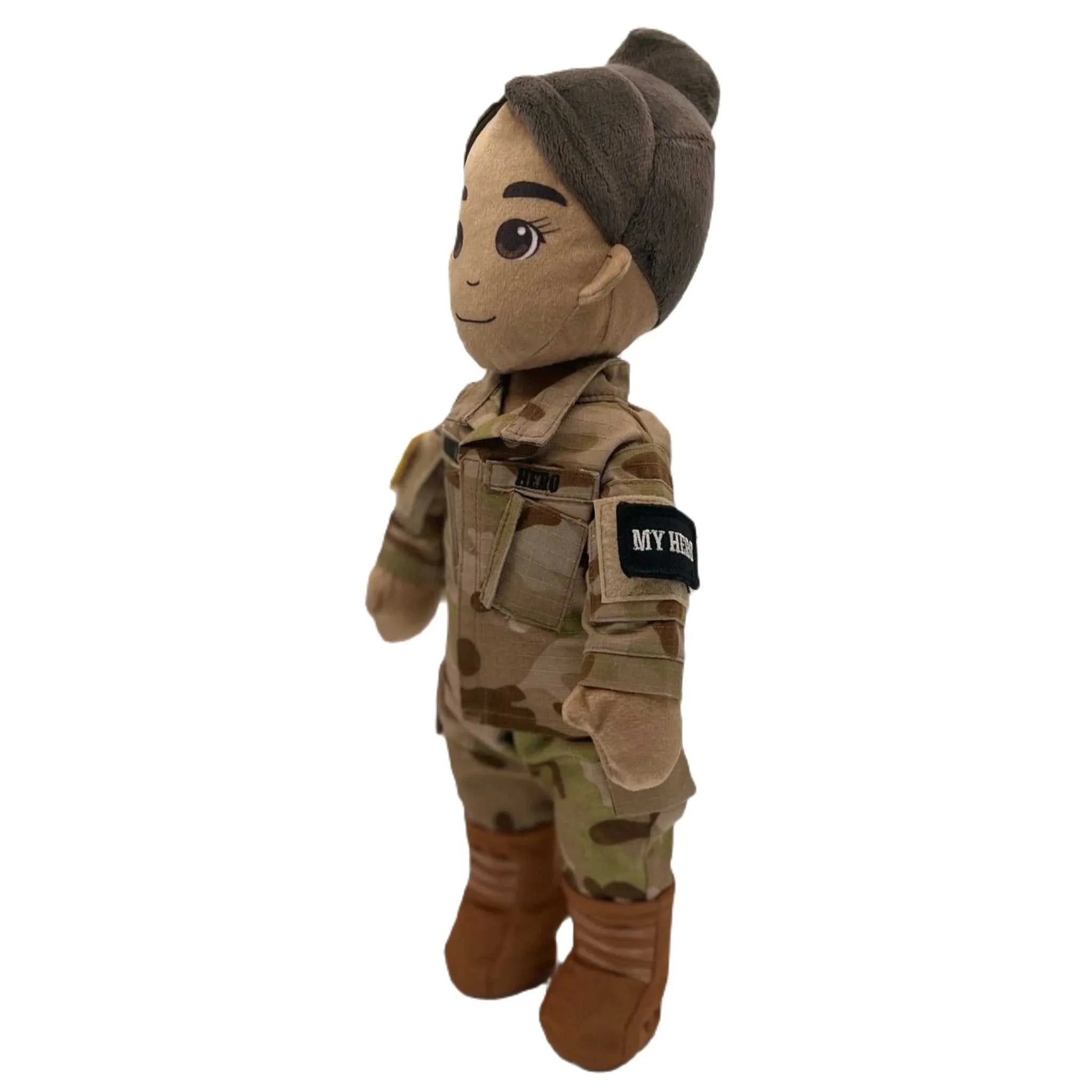 Army doll, soldier doll, Army deployment doll, soldier daddy doll, soldier mommy doll, deployment doll, comfort doll, recordable Army doll, recordable soldier doll, military soldier doll, plush Army doll, Army stuffed animal, Army plush toy, talking soldier doll, speaking doll, bedtime story doll, voice recording doll, keepsake Army doll, Army gift for kids, soldier gift for toddlers, Army storytime doll, military baby gift, soldier parent deployment gift, Army dad gift, Army mom gift, camouflage doll, Army