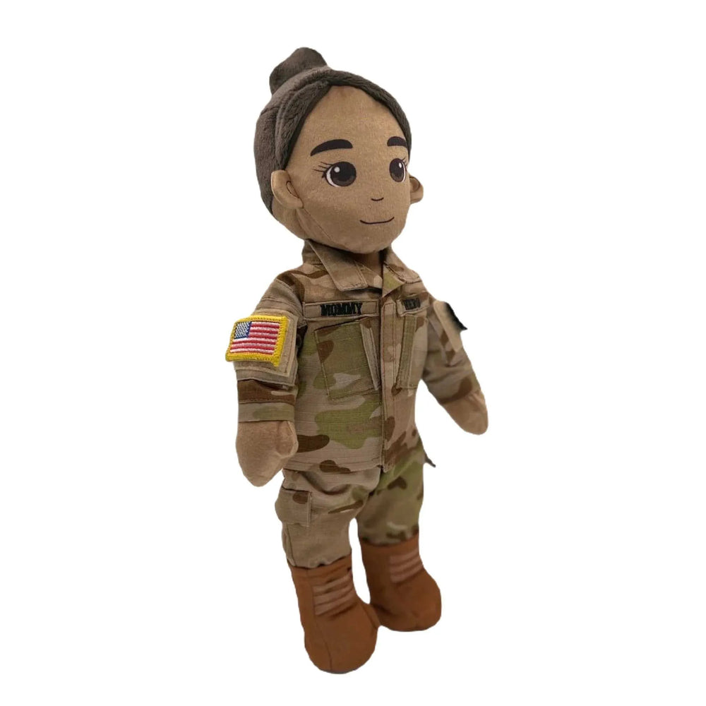 Army doll, soldier doll, Army deployment doll, soldier daddy doll, soldier mommy doll, deployment doll, comfort doll, recordable Army doll, recordable soldier doll, military soldier doll, plush Army doll, Army stuffed animal, Army plush toy, talking soldier doll, speaking doll, bedtime story doll, voice recording doll, keepsake Army doll, Army gift for kids, soldier gift for toddlers, Army storytime doll, military baby gift, soldier parent deployment gift, Army dad gift, Army mom gift, camouflage doll, Army