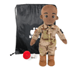 UMBO My Hero 14" Air Force Recordable Plush Military Doll – Over 1+ Hour Audio Storage – Personalized Gift for Deployment, Separation, or Storytime – Ultimate Daddy Doll! - MY HERO