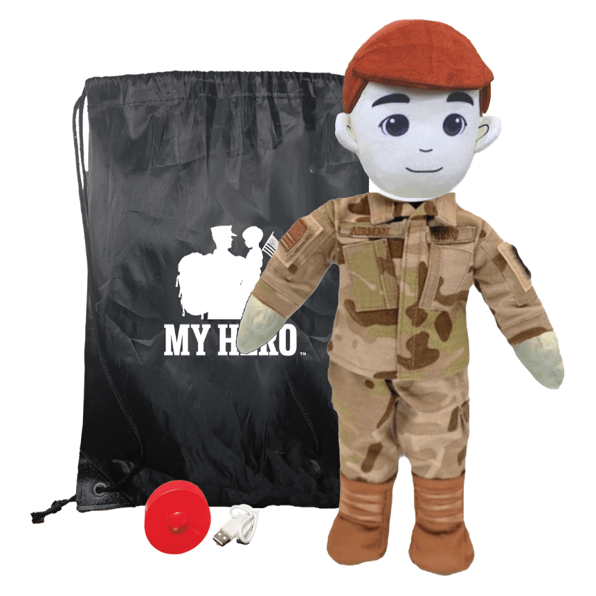 UMBO My Hero Air Force Stuffed Animal – Customizable Comfort for Air Force Families - MY HERO