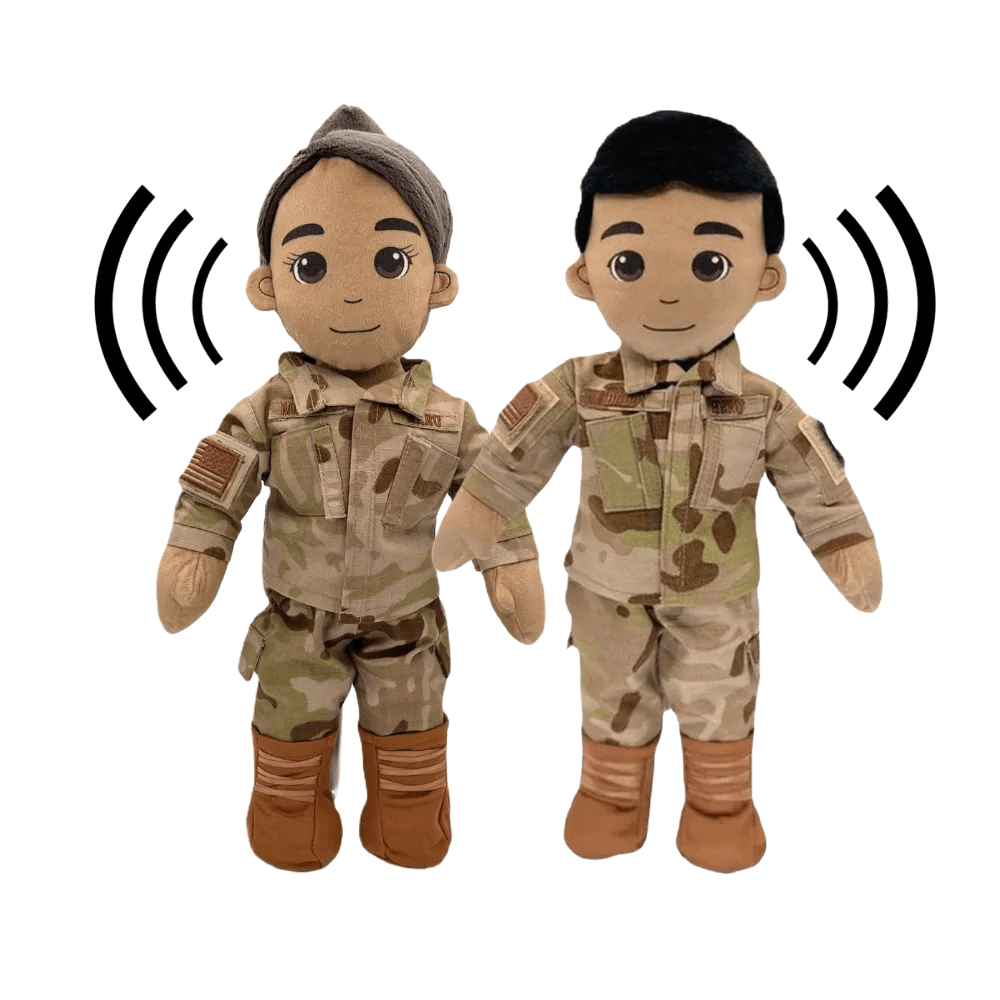 UMBO My Hero Air Force Stuffed Animal – Customizable Comfort for Air Force Families - MY HERO