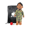 UMBO My Hero Recordable Marine Daddy Doll – Personalized Marine Corps Stuffed Animal | Customizable Military Deployment Teddy Bear Gift for Kids & Families - MY HERO